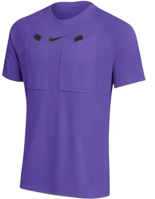 Vyriški marškinėliai Nike Dri-FIT Referee III violetinė HV8319 560 (XL)
