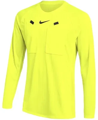 Vyriški marškinėliai Nike Dri-FIT Referee III longsleeve geltona HV8326 702 (2XL)