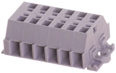 Wago 261-106 šešių takelių gnybtų blokas