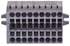 Wago Compact 2-viela 2.5mm2 9- takelis gnybtai su pilku varžtu kalno (869 -109)