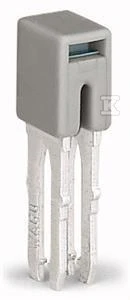 Wago Izoliuotas skersinis tiltelis, vardinė jungties srovė 2,5mm2 pilka - 280-402