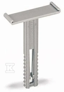 Wago reguliuojamas grupinio žymeklio pagrindas 10 mm - 249-119 1 vnt.