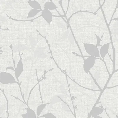 Bell WALLPAPER 122433 BELLE Baltas/Sidabrinis