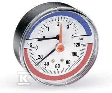 „Watts Industries“ termomanometras 4b TMAX4 1/2" (10009464)