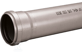 Vidaus kanalizacijos vamzdis Wavin Optima, d40, 500 mm