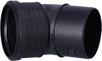 Wavin alkūnė 45 ° SiTech + 110 mm juoda (3067729)