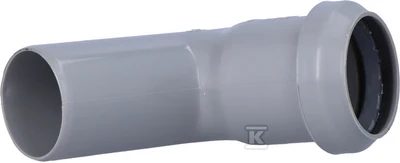 Vidaus kanalizacijos alkūnė, Wavin Ø 40 mm, 67°
