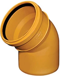 Lauko kanalizacijos alkūnė Wavin, d , 160, 15*