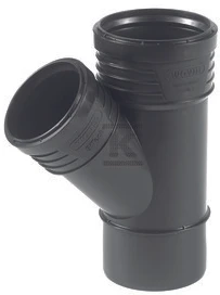 Wavin TR.PP-HT SITECH+ 160X110/45 SANIT.Juodas