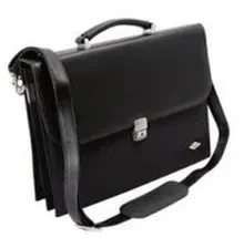 Krepšys Wedo Wedo Ladies Flap-Over Briefcase Moteriškas krepšys Juodas