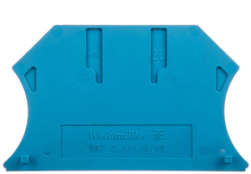 Dangtelis WAP 2.5-10 BL, tinka varžtinėms rinklėms iki 10mm². W-Serija, pilkas, Weidmuller