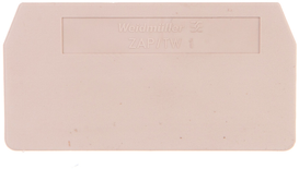 Weidmuller 1608740000 Plokštė ZAP/TW 1 1608740000 /50vnt/