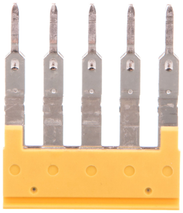 Weidmuller 1608890000 Skersinis tiltelis 5 padėčių, žingsnis 5,1 mm Gelton ZQV 2.5/5 1608890000