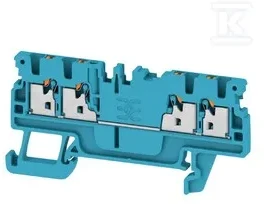 Weidmuller Maitinimo gnybtas 1,5 mm² A4C mėlynas