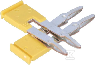 Weidmuller ZQV 2.5/2 ŁĄCZNIK POPRZECZNY,Geltonas