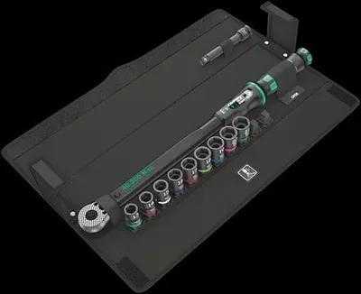 Wera Wera Click-Torque C 3 Set 2 – Click-Torque tekstilinėje dėžutėje su veržlėmis