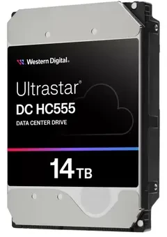 Western Digital Ultrastar DC HC555 kietasis diskas 14 TB 7200 RPM 512 MB 3.5" SATA III