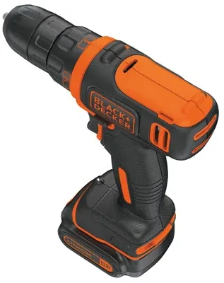 Akumuliatorinis suktuvas-gręžtuvas Black & Decker BDCDD12-QW 12V 1,5Ah