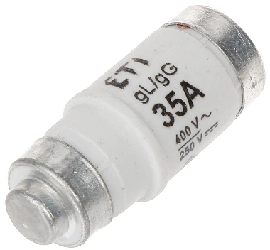 LYDŽIŲJŲ SAUGIKLIŲ ĮDĖKLAS ETI-D02/35A 35 A 400 V gL/gG E18 ETI