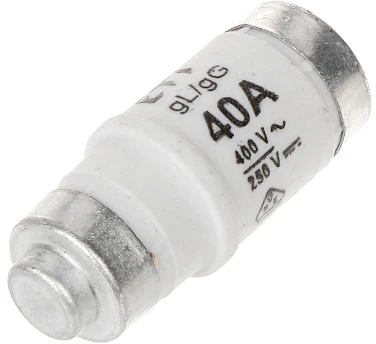 LYDŽIŲJŲ SAUGIKLIŲ ĮDĖKLAS ETI-D02/40A 40 A 400 V gL/gG E18 ETI