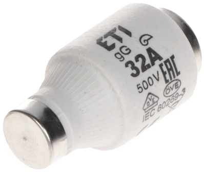 LYDŽIŲJŲ SAUGIKLIŲ ĮDĖKLAS ETI-D3/32A 32 A 500 V gG E33 ETI