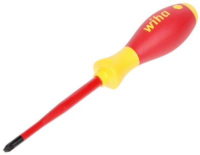 Atsuktuvas WIHA SoftFinish® electric slimFix PlusMinus / Pozidriv SL / PZ2 x 100 mm