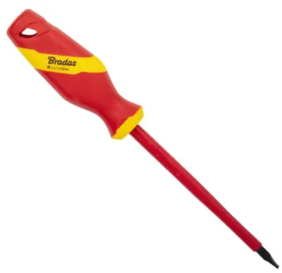 Bradas Izoliuotas plokščias atsuktuvas SL5.5/125mm 1kV DIY-SL1255125-V