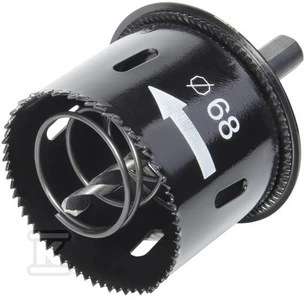 Grąžtas WOLFCRAFT Universali gręžimo karūna 68mm Z WYRZUTNIKIEM