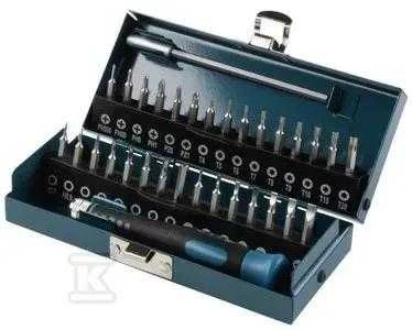 Atsuktuvų rinkinys su antgaliais Micro Wolfcraft 1389000 - 30 vnt