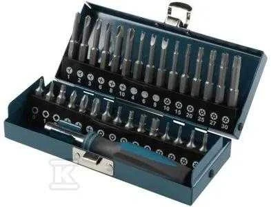 Atsuktuvų rinkinys su antgaliais Wolfcraft 1386000 - 30 vnt