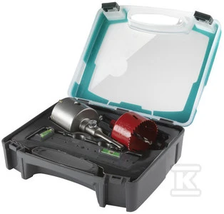 Grąžtas Wolfcraft Rinkinys otwornic 68 mm/ BiM + HM