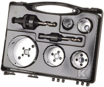 Wolfcraft Rinkinys BiM kiauryminiai pjūklai 25 - 83mm Wolfcraft - sanitarinei įrangai
