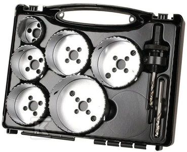 Wolfcraft Rinkinys BiM 40 - 86 mm kiauryminiai pjūklai Wolfcraft - elektros instaliacijai