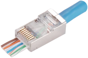 RJ45 STP cat.6 praėjimo kištukas (100 vnt. pakuotėje) ALANTEC