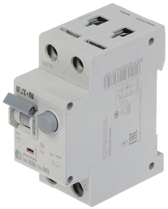 LIKUTINĖS SROVĖS GRANDINĖS PERTRAUKIKLIS HNB-B20/1N/003 VIENFAZIS, AC TIPAS 30 mA 20 A EATON