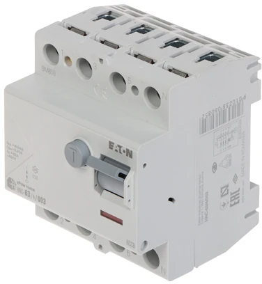 RCD JUNGILKLIS HNC-63/4/003 TRIFAZIS, AC TIPAS 30 mA 63 A EATON