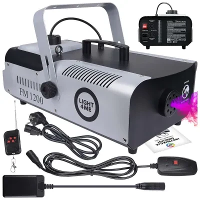 LIGHT4ME FM 1200 dūmų rūko mašina su nuotolinio valdymo pultu