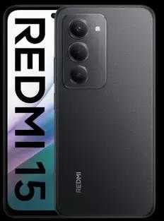 Xiaomi Redmi 15 4G 6 / 128GB Midnight Black, modelis - 67678, žema