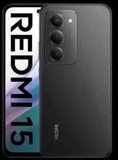 XIAOMI Redmi 15 4G 8 / 256GB Midnight Black, modelis - 67679, žema