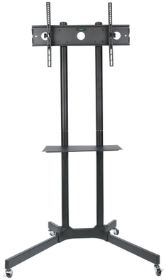 Laikiklis TECHLY 309982 Techly Mobilus stovas televizoriui LCD/LED/Plasma 30-65 60kg VESA pakreipiamas su lentyna
