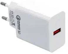 Įkroviklis - XTAR QC3.0 Sieninis Pakrovėjas USB Energijos Šaltinis Baltas
