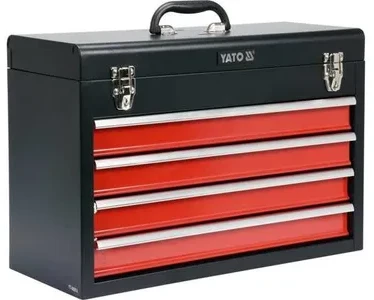 Įrankių dėžė Yato YT-08874, 4 stalčiai