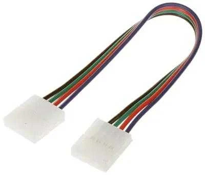 Orno Złączka RGB LED jungtis 10 mm, dvipusė, su laidu