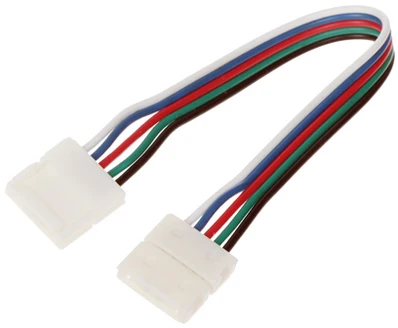 Orno Złączka RGBW LED jungtis 12 mm, dvipusė, su laidu