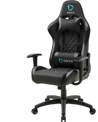 „Onex GX220 AIR“ serija | Žaidimų kėdės | PVC; Nailoniniai ratukai; Metalas | Juodas
