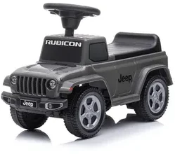 None Vaikiškas paspirtukas Jeep, pilkas