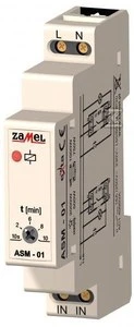 Zamel Laiptinės valdiklis 16A 48mA 1NO 230V AC ASM-01