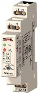 Zamel Fazių sekos relė 10A 1P 230/400V AC CKM-01