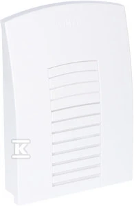Zamel Dviejų tonų varpas 8V 80dB IP20 baltas - DNT-911/N-BIA