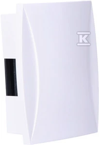 Zamel Gong BIM-BAM 8V 78dB balta - GNT-921-BIA
